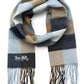 Women's Multicolored Check Muffler Scarf