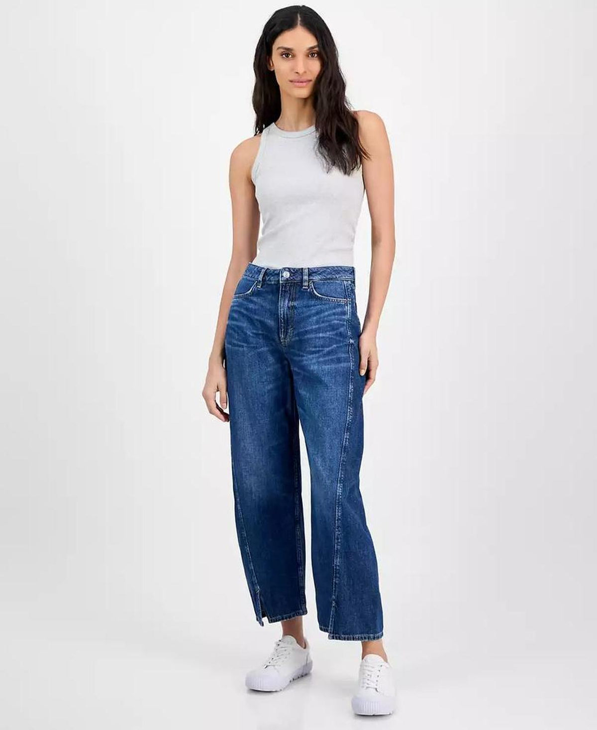 Women's High-Rise Balloon Ankle Jeans