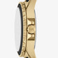 Oversized Everest Gold-Tone and Silicone Watch