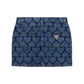 Big Girl Stretch Denim Heart Skirt