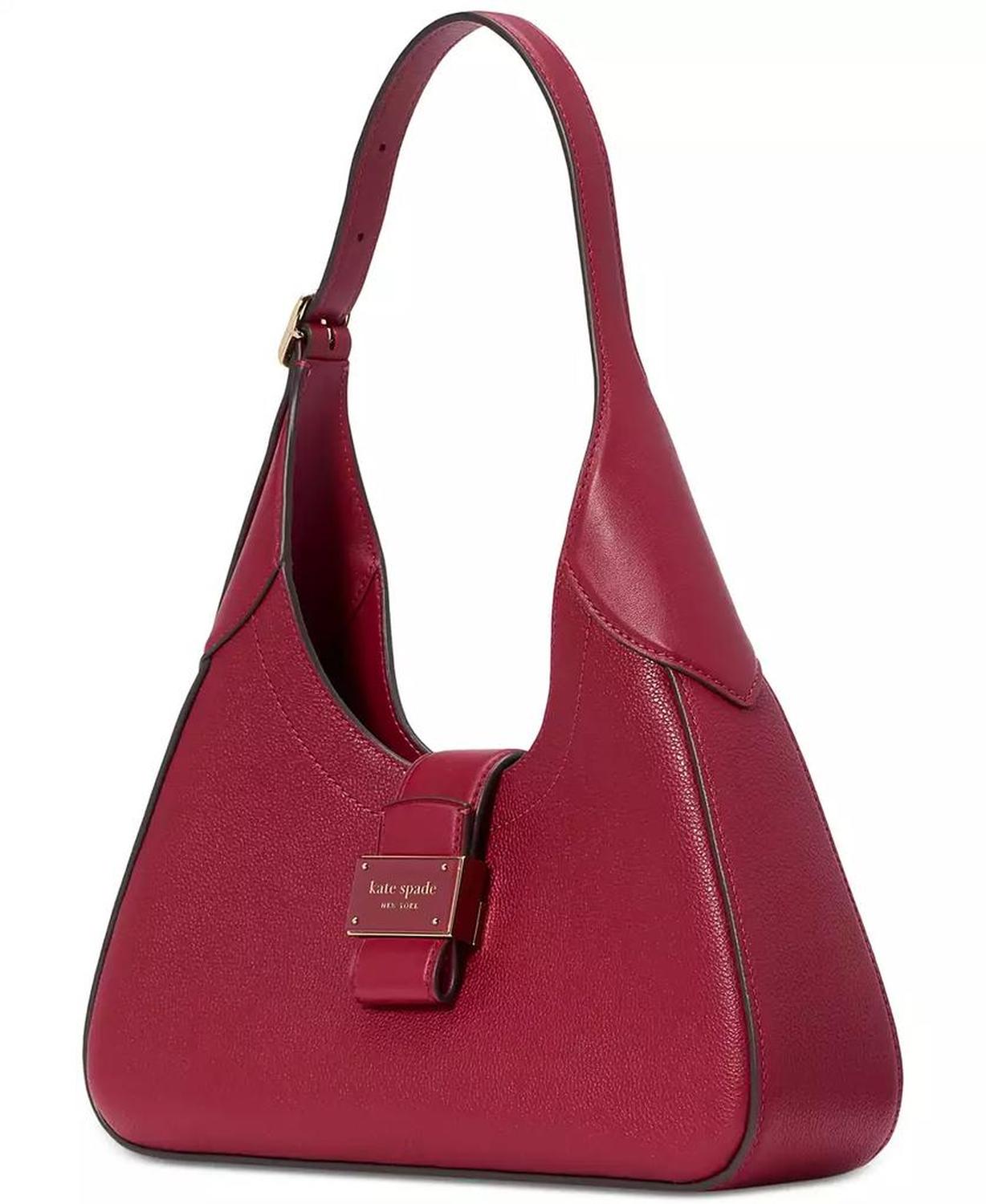 Nouveau Pebbled Leather Shoulder Bag
