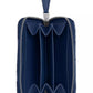 Essential Small Zip Around Wallet in Signature Denim