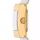 Women's Darrington Two-Hand White Leather Watch, 14mm