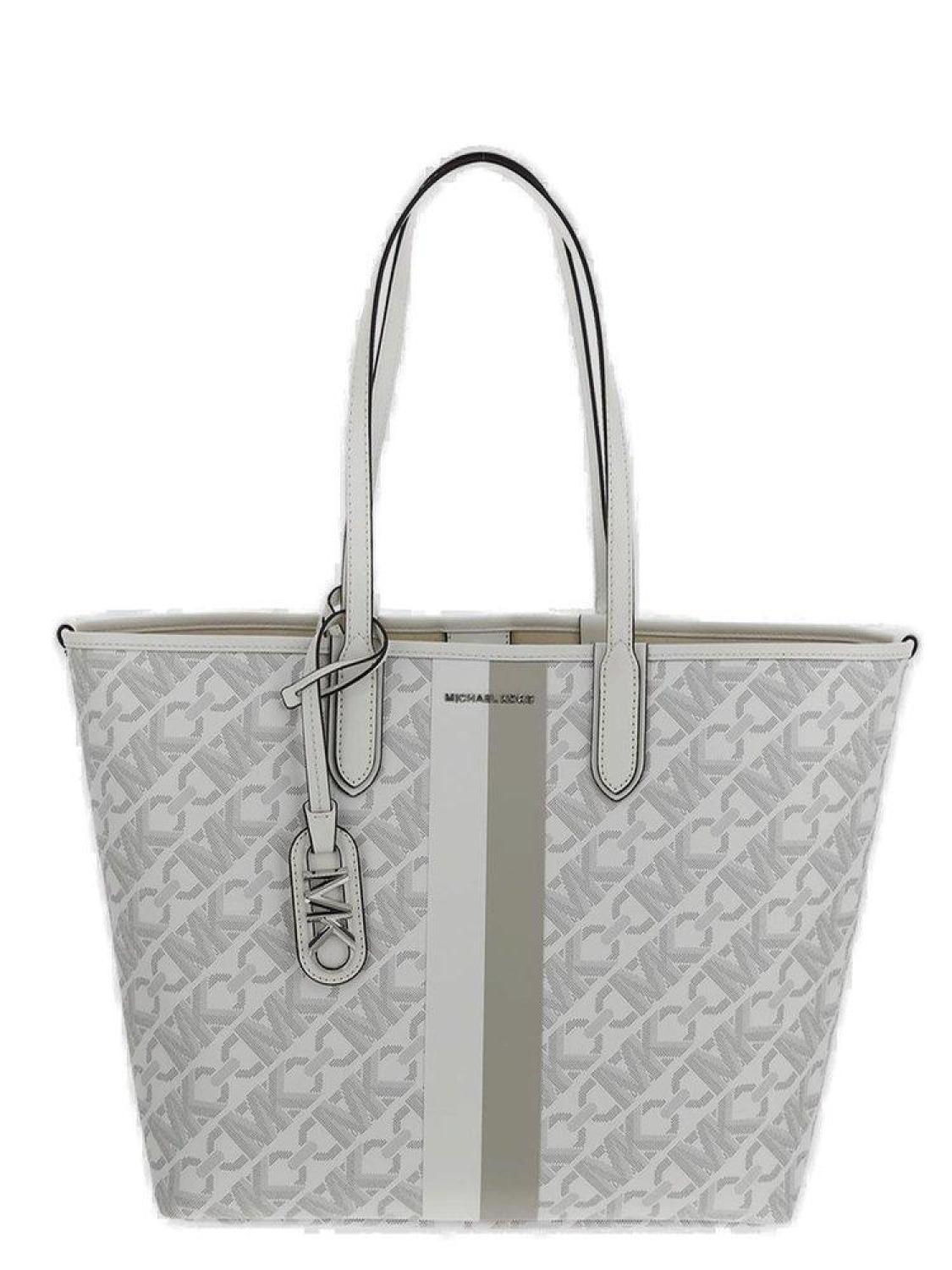 Michael Michael Kors All-Over Logo Printed Tote Bag