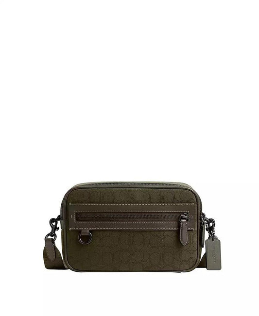 Men's Theo Signature Jacquard Camera Bag