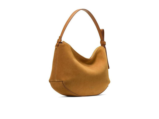 Loop Suede Shoulder Bag