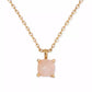Gold-Tone Cubic Zirconia Pendant Necklace, 16" + 3" extender