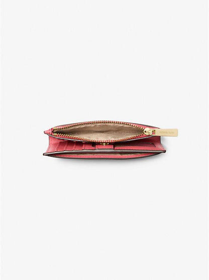 Jet Set Charm Small Saffiano Leather Card Case