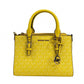Women's Charlotte 3 In 1 Satchel Bag Crossbody In Golden Yellow