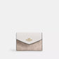 Flap Card Case In Signature Canvas