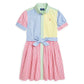 Striped Cotton Fun Shirtdresss (Big Kid)