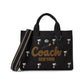 Coach X Peanuts Cargo Tote Bag With Snoopy Print