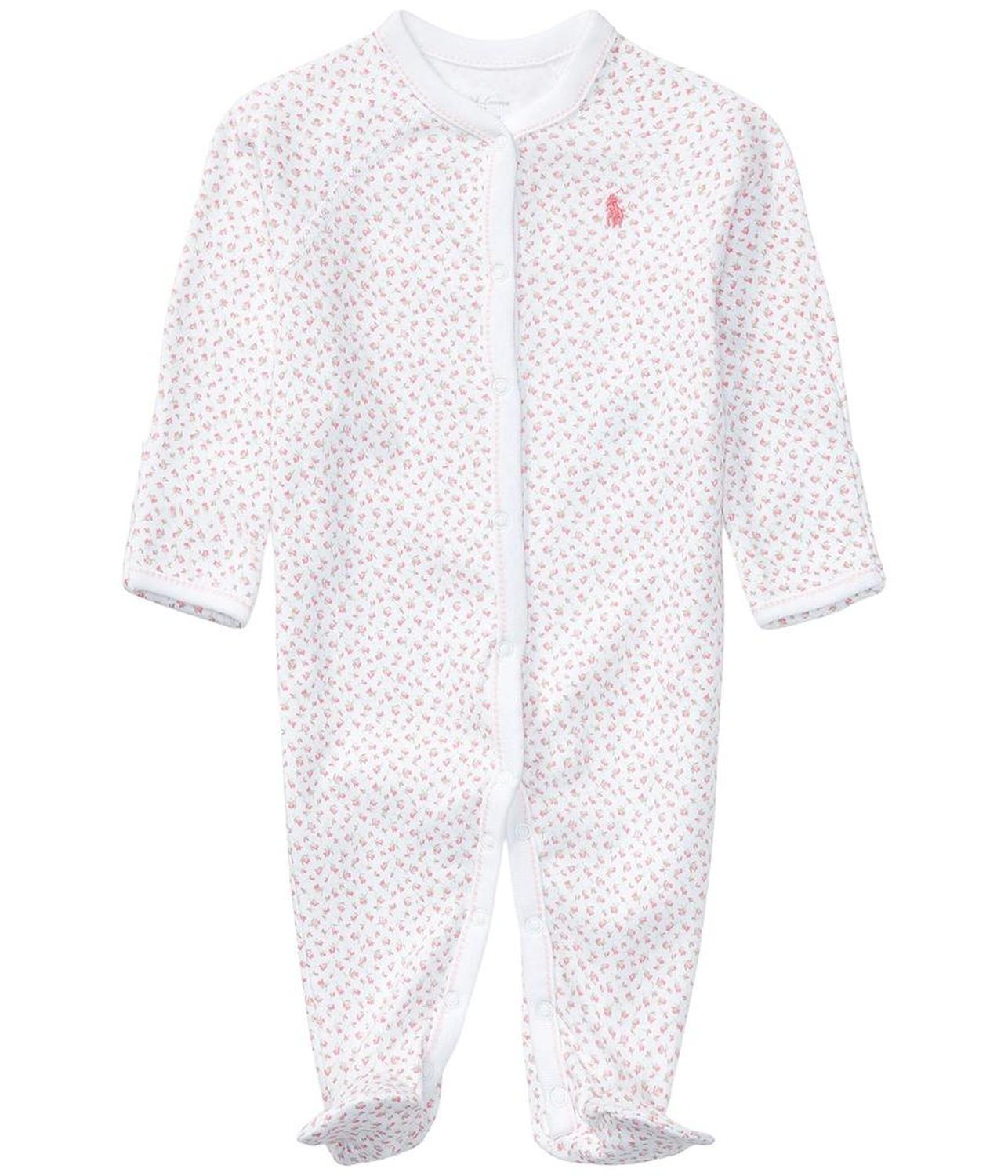 Floral Cotton Coverall (Infant)