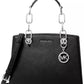 Cynthia Small North South Leather Satchel