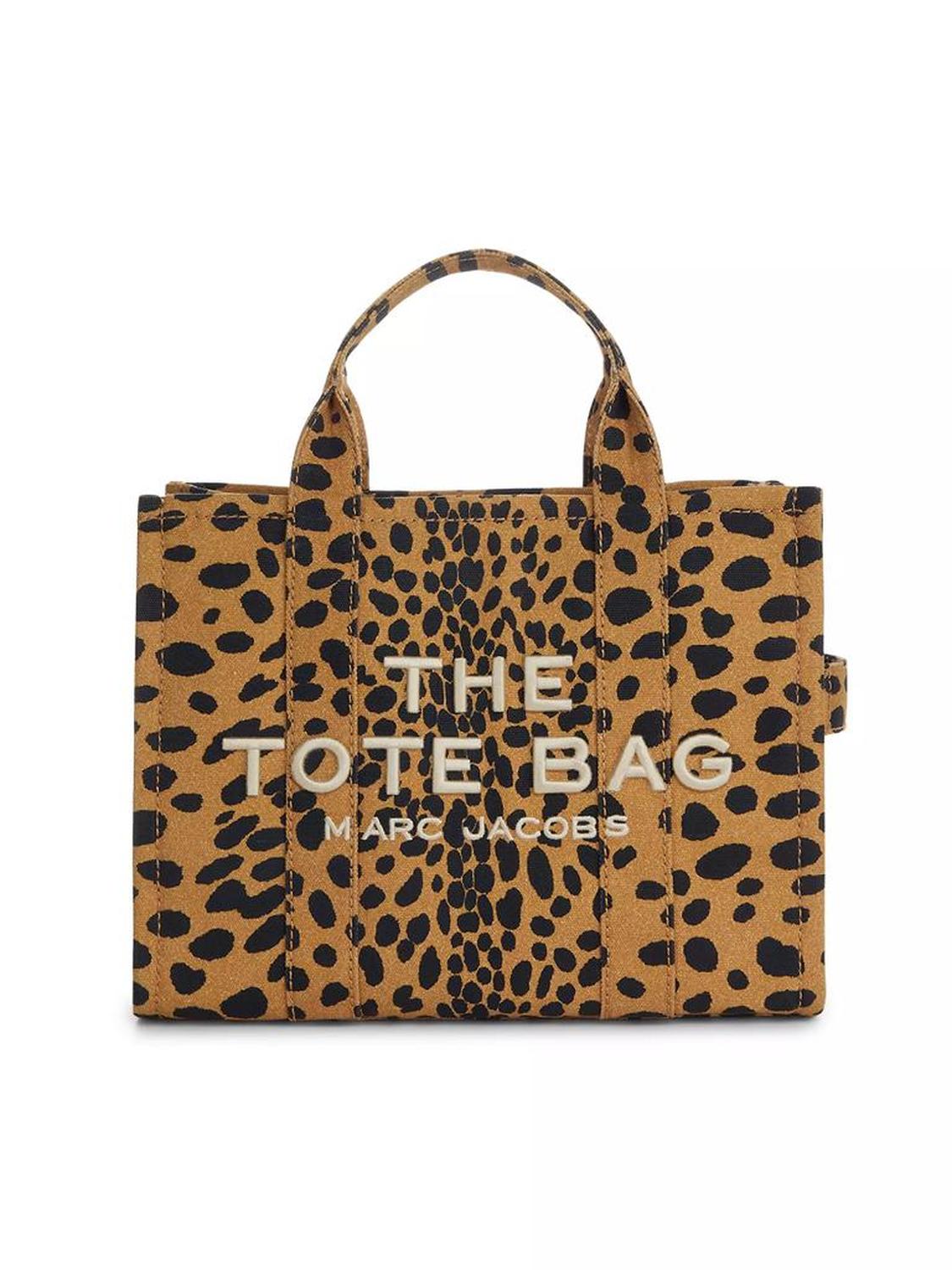 The Medium Cheetah Canvas Tote Bag