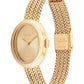 Women's Sammy Gold Tone Stainless Steel Mesh Bracelet Watch, 22.5mm