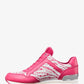 Maddy Zebra Print Signature Logo Trainer