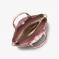 Carson Small Pebbled Leather Satchel