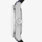 Oversized Accelerator 2.0 Silver-Tone and Textured Silicone Watch
