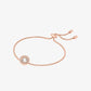 Pavé Halo Slider Bracelet