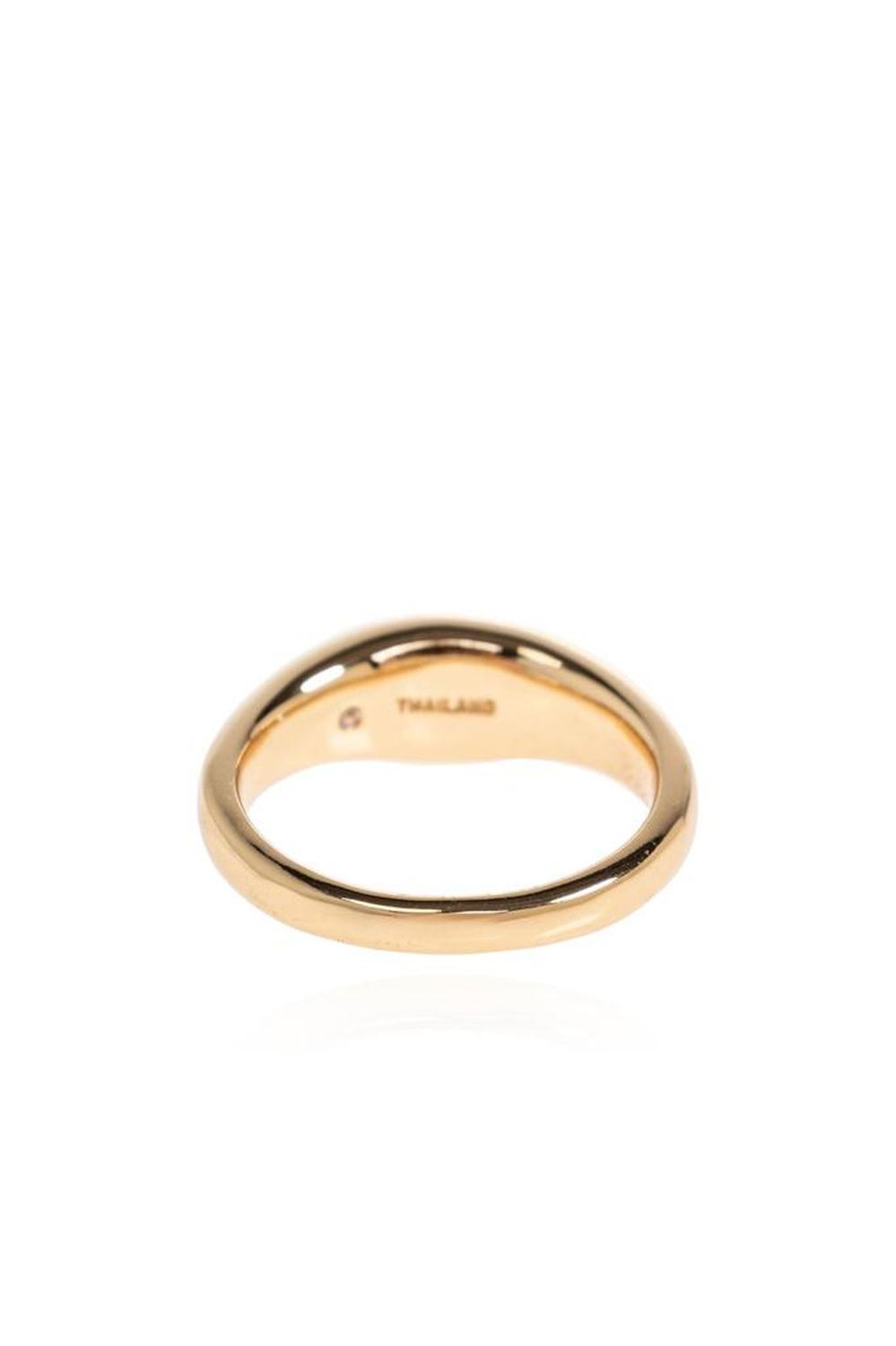 Coach Logo Engraved Set Of Two Rings