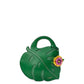 Playa Leather And Straw 3D Leaf Tote