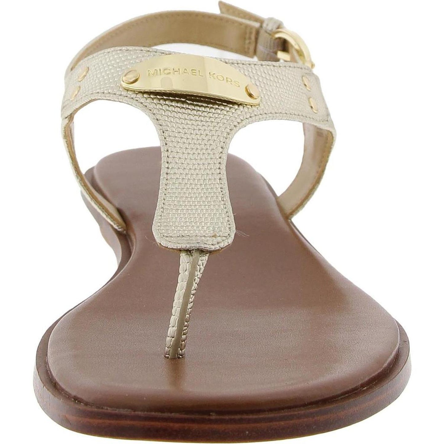 Womens Adjustable Leather Thong Sandals