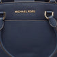 Michael Kors Navy Leather Large Emmy Tote