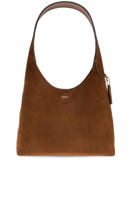 Coach Brooklyn 28 Logo Detailed Tote Bag