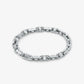 Astor Link Medium Precious Metal-Plated Brass Pavé Bracelet