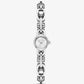 Mini Astor Link Silver-Tone Bracelet Watch