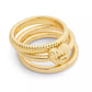 Gold Signature Heritage Trio Ring Set