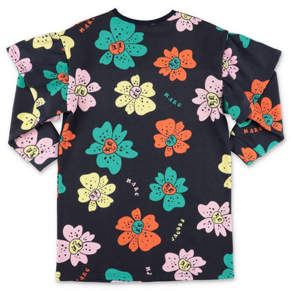 The Marc Jacobs Kids Floral Printed Sweatshirt Dress