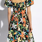 Kate Spade Floral Puff Sleeve Dress