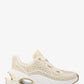 Toni Embellished Linen Blend Trainer