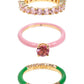 Kate Spade Hint Of Shimmer Stacking Ring Set