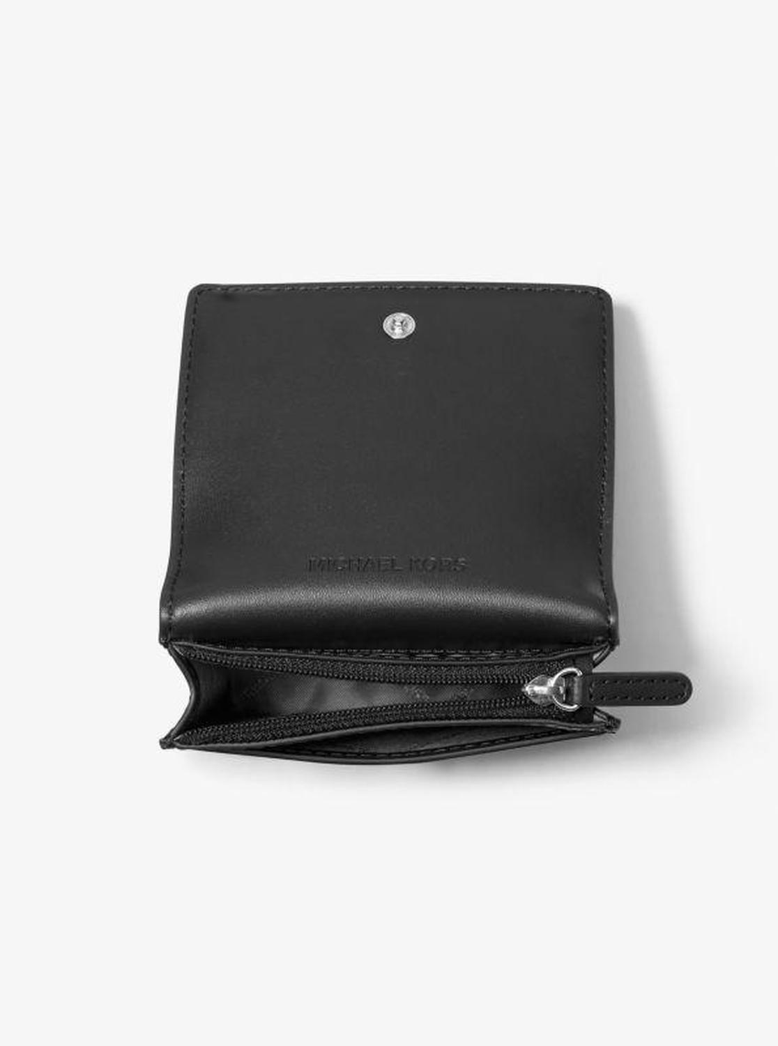 Carson Small Pebbled Leather Wallet