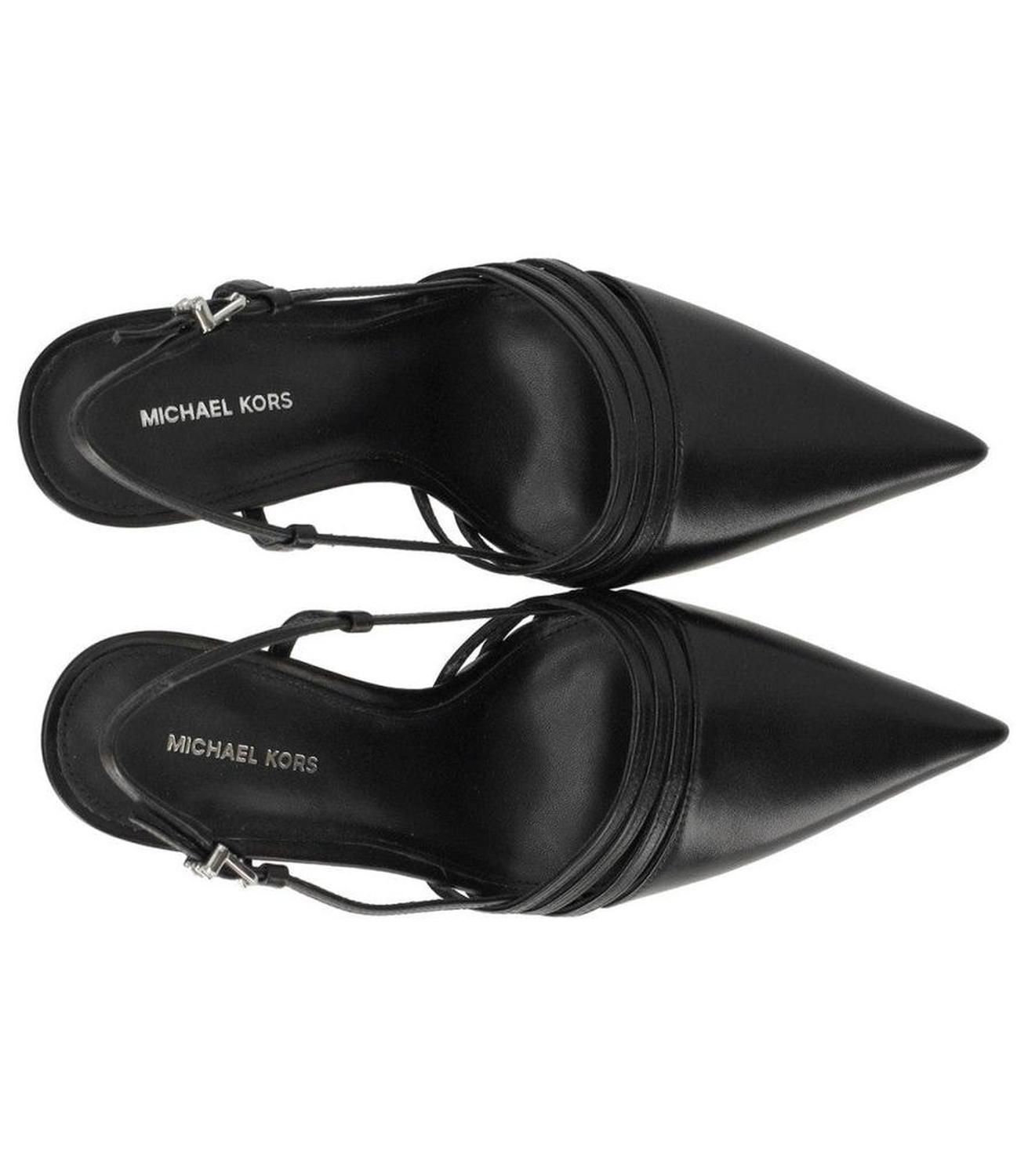 Haisley Black Slingback Pump