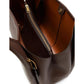Polished Pebble Leather Lana Shoulder Bag