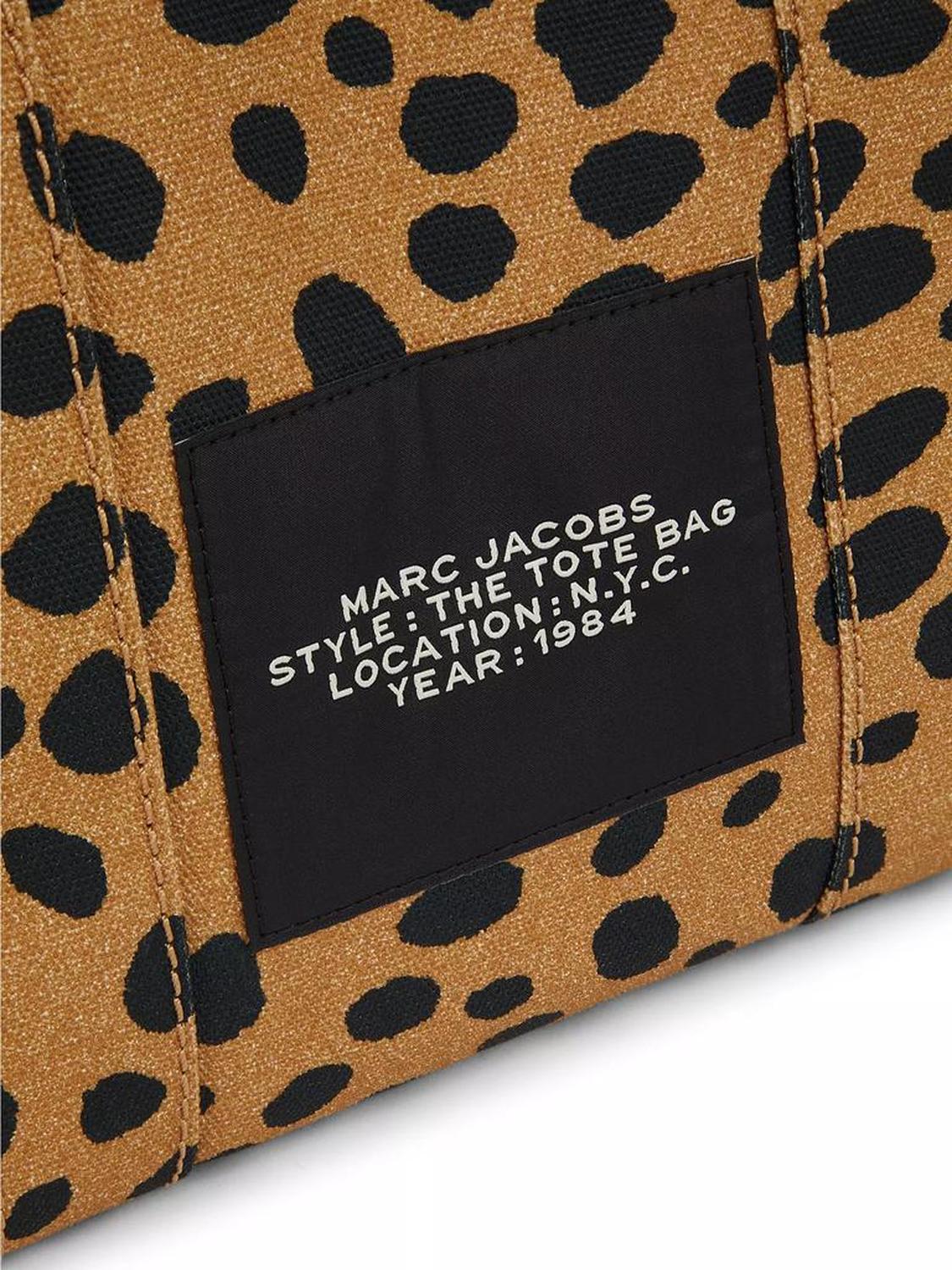 The Medium Cheetah Canvas Tote Bag