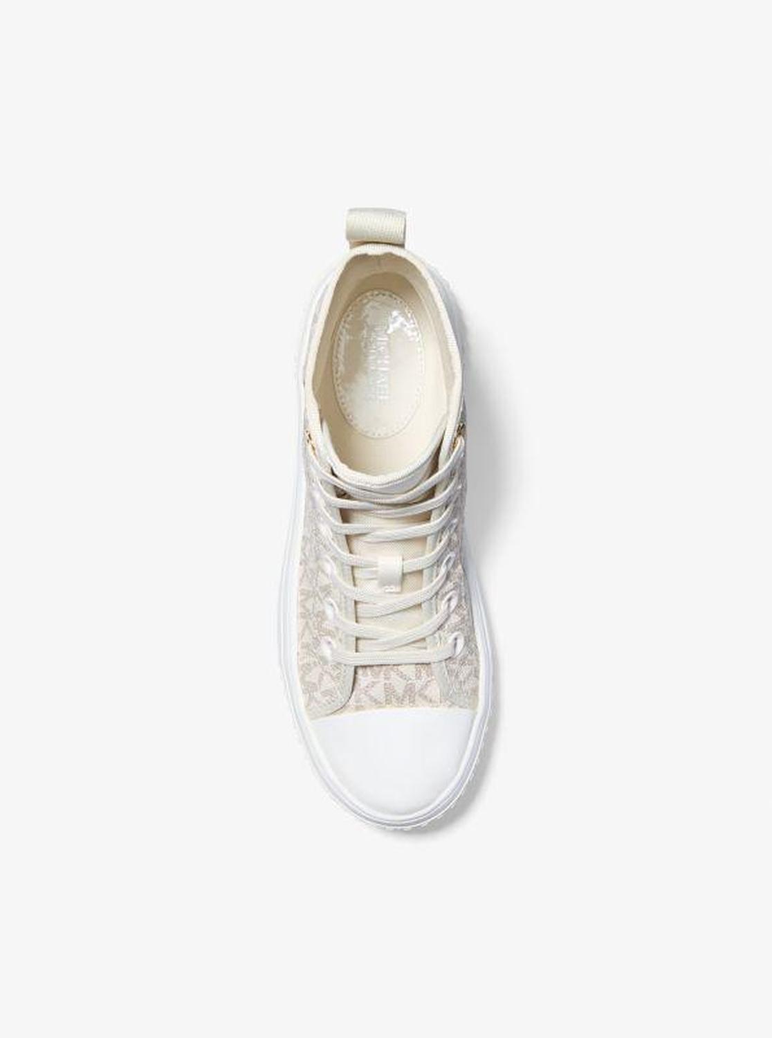 Gertie Signature Logo High-Top Sneaker