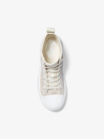 Gertie Signature Logo High-Top Sneaker