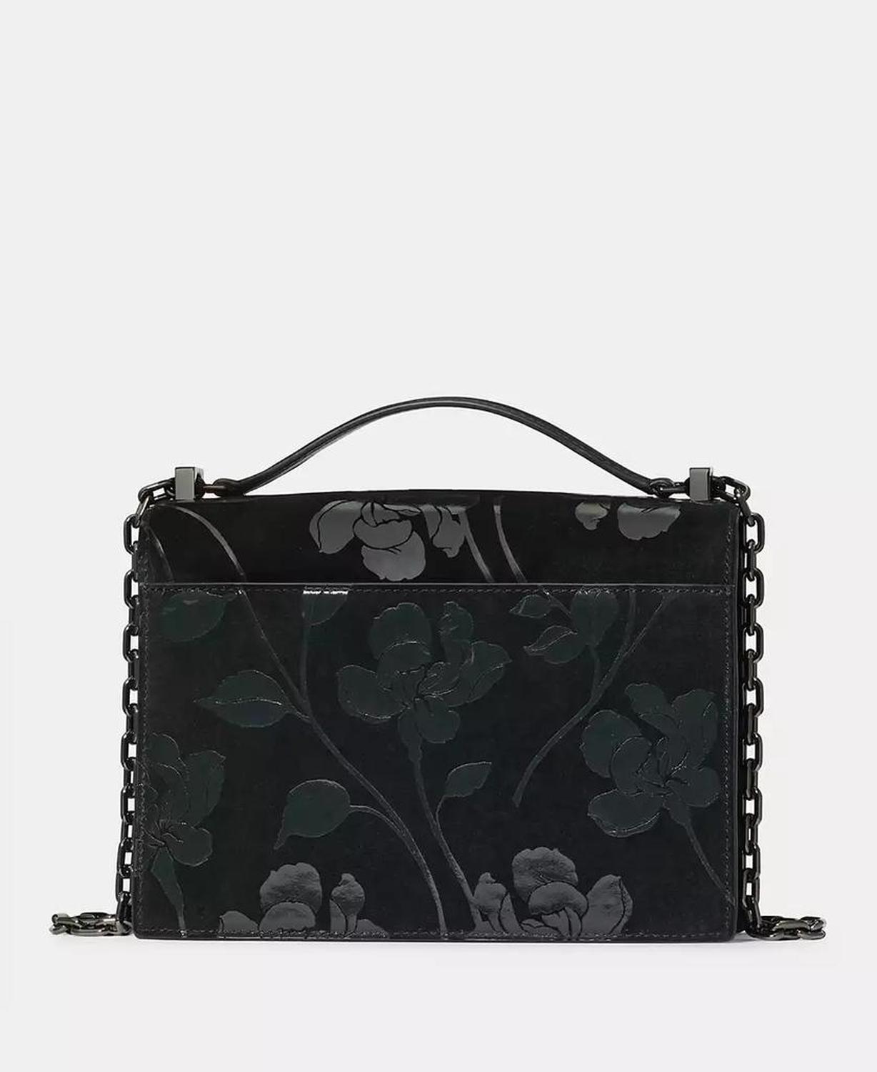 Deco Uptown Blooms Printed Chain Shoulder Bag