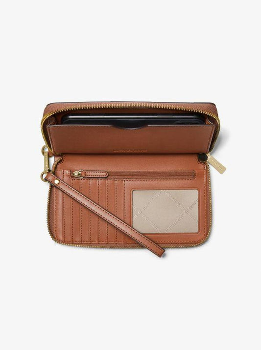 Large Woven Smartphone Wristlet