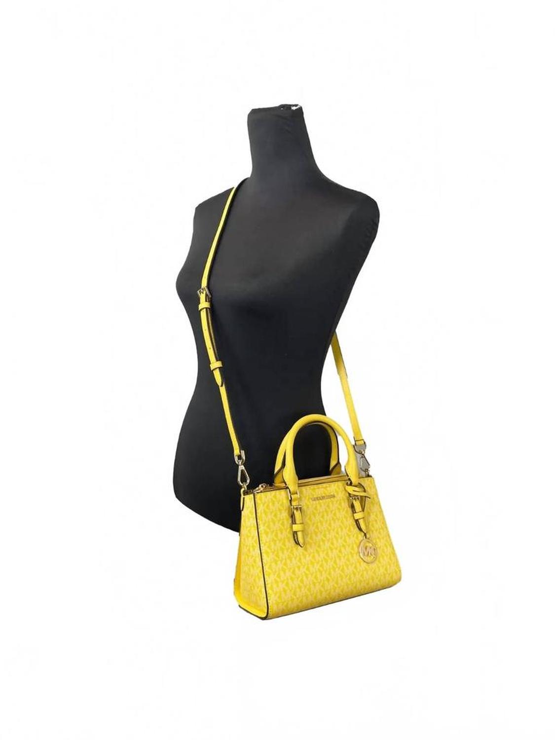 Women's Charlotte 3 In 1 Satchel Bag Crossbody In Golden Yellow