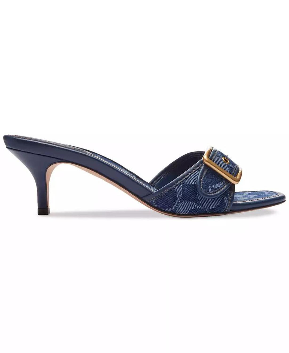 Women's Margot Kitten-Heel Slide Sandals