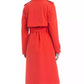 Women's Maxi Belted Water-Resistant Trench Coat