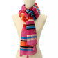 Women's Sunny Stripe Oblong Scarf