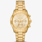 Oversized Berkley Gold-Tone Watch