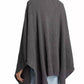 Pancia Cashmere Cape In Grey
